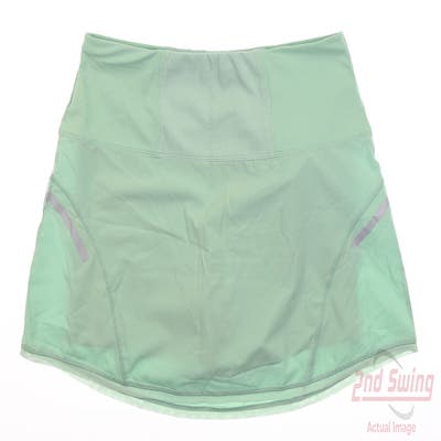 New Womens Lucky In Love Golf Skort Large L Green MSRP $98