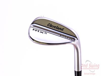 Cleveland RTX 6 ZipCore Tour Satin Wedge Gap GW 50° 10 Deg Bounce Mid Dynamic Gold Spinner TI Steel Wedge Flex Right Handed 35.5in