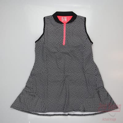 New Womens Lucky In Love Golf Dress X-Small XS Black MSRP $116