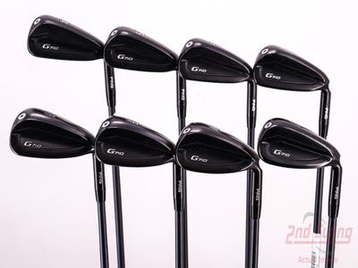 Ping G710 Iron Set 4-PW GW ALTA CB Red Graphite Senior Right Handed Black Dot 38.5in