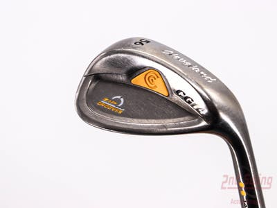Cleveland CG14 Gunmetal Wedge Sand SW 56° 14 Deg Bounce Cleveland Traction Wedge Steel Wedge Flex Right Handed 36.0in