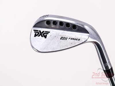PXG 0311 Forged Chrome Wedge Sand SW 56° 10 Deg Bounce FST KBS Tour 120 Steel Stiff Right Handed 35.5in