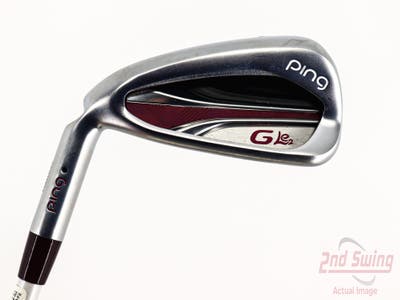 Ping G LE 2 Single Iron 6 Iron ULT 240 Lite Graphite Ladies Left Handed Black Dot 38.75in