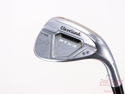 Cleveland RTX-3 Cavity Back Tour Satin Wedge Gap GW 50° 10 Deg Bounce V-MG Stock Steel Shaft Steel Stiff Right Handed 35.0in