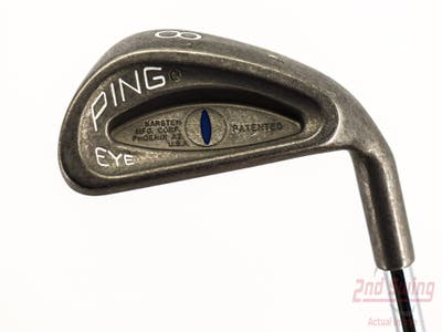 Ping Eye Single Iron 8 Iron Ping AWT Steel Regular Right Handed Blue Dot 36.5in