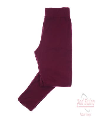 New Womens Straight Down Pants Small S x Purple MSRP $124
