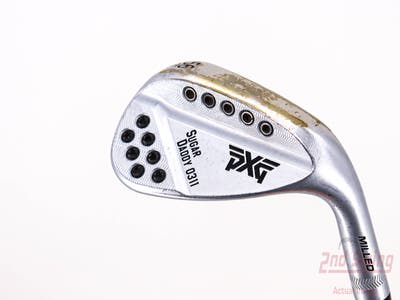 PXG 0311 Sugar Daddy Milled Chrome Wedge Sand SW 56° 10 Deg Bounce Mitsubishi MMT 70 Graphite Regular Right Handed 35.25in
