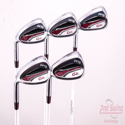 Ping G LE 2 Iron Set 7-PW SW ULT 240 Lite Graphite Ladies Left Handed Black Dot 37.0in