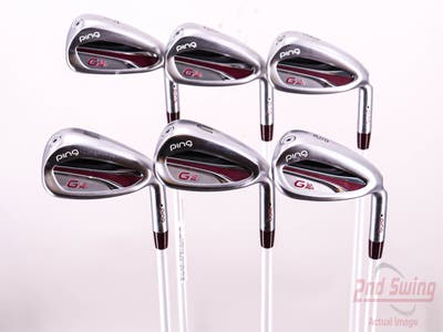 Ping G LE 2 Iron Set 7-PW UW SW ULT 240 Lite Graphite Ladies Right Handed Black Dot 36.5in