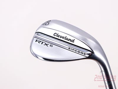 Mint Cleveland RTX 6 ZipCore Tour Satin Wedge Lob LW 60° 10 Deg Bounce Dynamic Gold Spinner TI Steel Wedge Flex Right Handed 35.25in