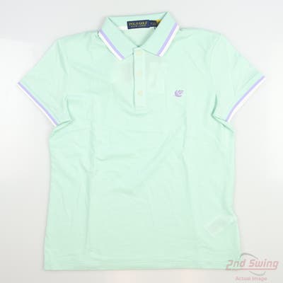 New W/ Logo Womens Ralph Lauren Golf Polo X-Small XS Green MSRP $110
