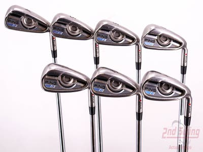Ping 2016 G Iron Set 4-PW Project X Rifle 5.5 Steel Regular Right Handed Red dot 38.25in