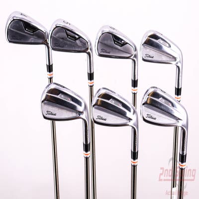 Titleist 2021 T100 Iron Set 4-PW UST Recoil Prototype 125 F4 Graphite Stiff Right Handed 38.75in