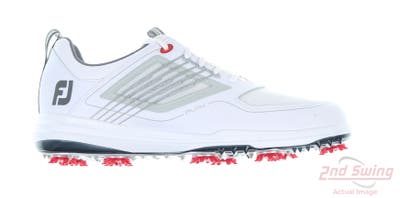 New Mens Golf Shoe Footjoy FJ Fury Medium 8 White MSRP $170 51100