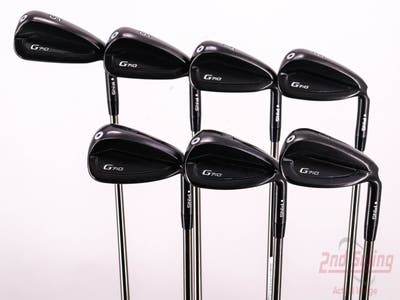 Ping G710 Iron Set 5-PW AW UST Recoil 760 ES SMACWRAP Graphite Senior Right Handed White Dot 39.0in