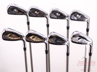 Titleist T200 Iron Set 4-PW PW2 Aerotech SteelFiber fc80 Graphite Regular Right Handed 38.0in