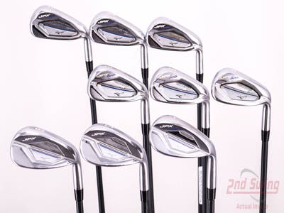 Mizuno JPX 900 Hot Metal Iron Set 5-PW AW SW LW Project X LZ 4.5 Graphite Graphite Senior Right Handed 38.5in