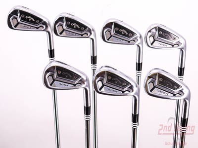 Callaway Apex TCB 21 Iron Set 5-PW AW Accra i Series 1205i Steel Shaft Steel Stiff Right Handed 37.75in