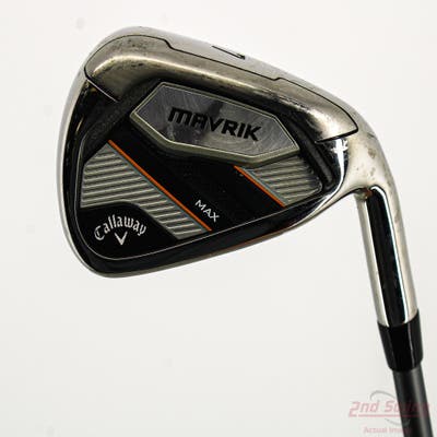 Callaway Mavrik Max Single Iron 7 Iron Project X Catalyst 55 Graphite Senior Right Handed 37.25in
