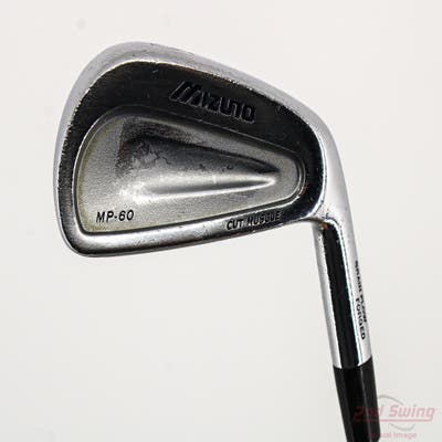 Mizuno MP 60 Single Iron 5 Iron Rifle 5.5 Steel Regular Right Handed 38.25in