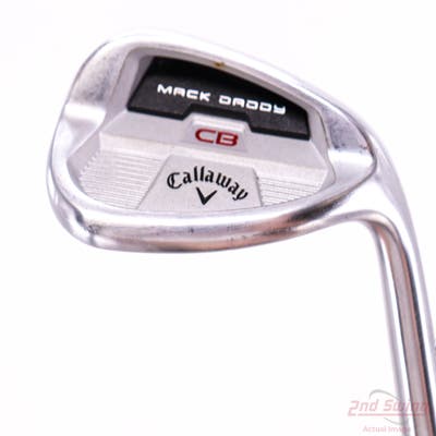 Callaway Mack Daddy CB Wedge Lob LW 58° 12 Deg Bounce FST KBS Hi-Rev 2.0 105 Steel Wedge Flex Right Handed 34.75in