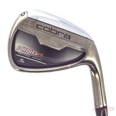 Cobra King F6 Single Iron Pitching Wedge PW Stock Steel Shaft Steel Stiff Right Handed 35.75in
