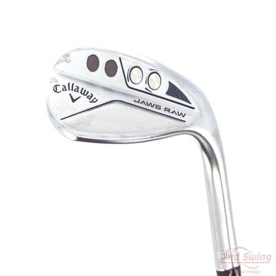 Callaway Jaws Raw Chrome Wedge Lob LW 58° 10 Deg Bounce S Grind Dynamic Gold Spinner TI Steel Wedge Flex Right Handed 35.0in