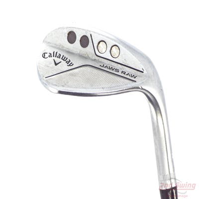 Callaway Jaws Raw Chrome Wedge Lob LW 58° 10 Deg Bounce S Grind Dynamic Gold Spinner TI Steel Wedge Flex Right Handed 35.0in