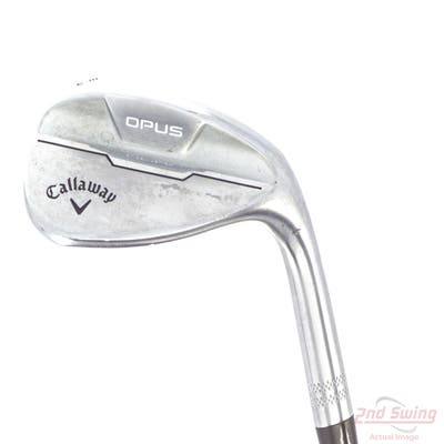 Callaway Opus Brushed Chrome Wedge Sand SW 56° 14 Deg Bounce W Grind UST Recoil Dart HDC 50 Graphite Wedge Flex Right Handed 34.25in