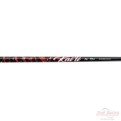 Used W/ TaylorMade RH Adapter Mitsubishi Rayon Kai'li Red 75g Fairway Shaft Stiff 42.5in