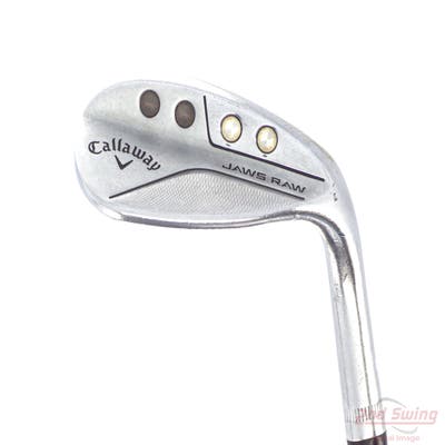 Callaway Jaws Raw Chrome Wedge Lob LW 60° 8 Deg Bounce Z Grind Nippon NS Pro Modus 3 Tour 115 Steel Wedge Flex Right Handed 35.0in