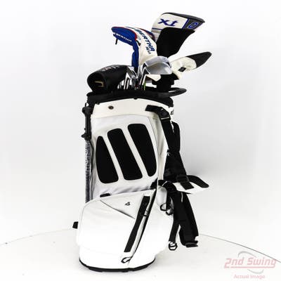 Complete Set of Men's Callaway Ben Hogan MacGregor Cleveland See More Golf Clubs + NEW Bag Boy ZTF Stand Bag - Right Handed
