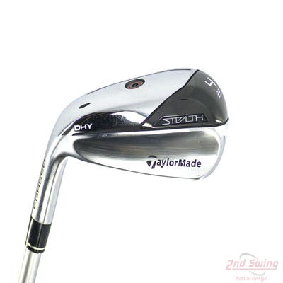 Mint TaylorMade Stealth DHY Utility Iron 4 Utility 22° Aldila Ascent Black 65 Graphite Regular Left Handed 39.25in