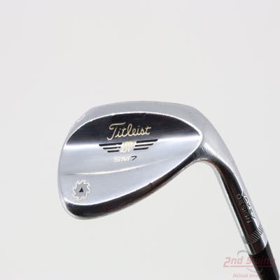 Titleist Vokey SM7 Tour Chrome Wedge Lob LW 60° 4 Deg Bounce L Grind SM7 BV Steel Wedge Flex Right Handed 35.25in