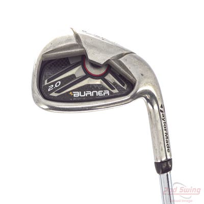 TaylorMade Burner 2.0 Single Iron Pitching Wedge PW Stock Steel Shaft Steel Regular Right Handed 36.0in