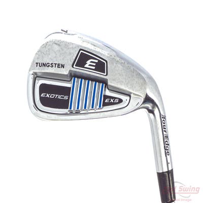 Tour Edge Exotics EXS Single Iron 7 Iron Mitsubishi Tensei CK 70 Blue Graphite Regular Right Handed 37.5in