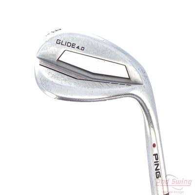 Ping Glide 4.0 Wedge Lob LW 58° 10 Deg Bounce S Grind Dynamic Gold Tour Issue S400 Steel Stiff Right Handed Red dot 35.25in