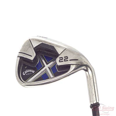 Callaway X-22 Single Iron 9 Iron Stock Graphite Shaft Graphite Regular Right Handed 36.25in