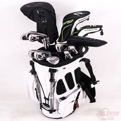 Complete Set of Men's Cobra & Callaway Golf Clubs + NEW Bag Boy ZTF Stand Bag - Right Handed