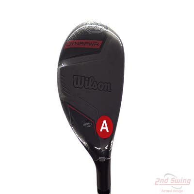 Mint Wilson Staff Dynapwr Hybrid 5 Hybrid 25° PX HZRDUS Smoke Red RDX 70 Graphite Senior Right Handed 39.25in