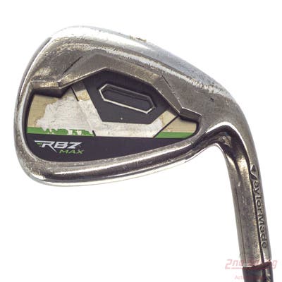 TaylorMade RocketBallz Max Single Iron Pitching Wedge PW TM RBZ Graphite 55 Graphite Stiff Right Handed 36.5in