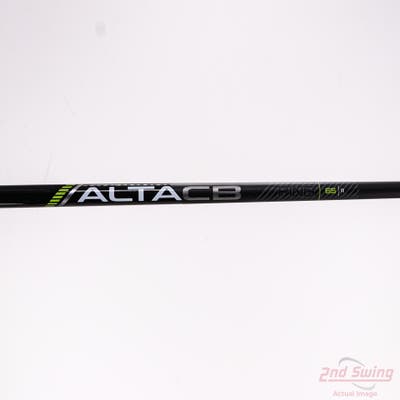Used W/ Ping RH Adapter Ping ALTA CB 65 Black 65g Fairway Shaft Regular 42.75in
