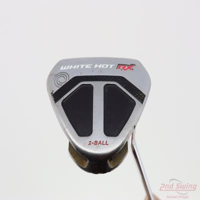 Odyssey Lady White Hot RX 2-Ball Putter Slight Arc Steel Right Handed 33.0in