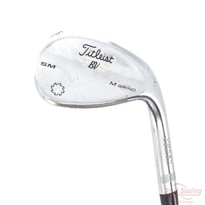 Titleist Vokey SM6 Tour Chrome Wedge Sand SW 56° 8 Deg Bounce M Grind SM6 BV Steel Wedge Flex Right Handed 35.5in