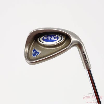 Ping G5 Single Iron Pitching Wedge PW Stock Steel Shaft Steel Stiff Right Handed Black Dot 35.25in