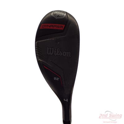 Wilson Staff Dynapwr Hybrid 4 Hybrid 22° PX HZRDUS Smoke Red RDX 80 Graphite Stiff Right Handed 40.25in