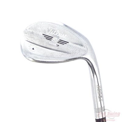 Titleist Vokey SM7 Tour Chrome Wedge Lob LW 58° 12 Deg Bounce D Grind SM7 BV Steel Wedge Flex Right Handed 35.5in