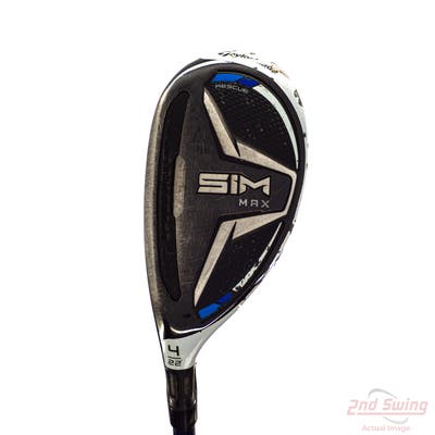 TaylorMade SIM MAX Hybrid 4 Hybrid 22° Fujikura Ventus Blue 6 Graphite Regular Left Handed 40.0in