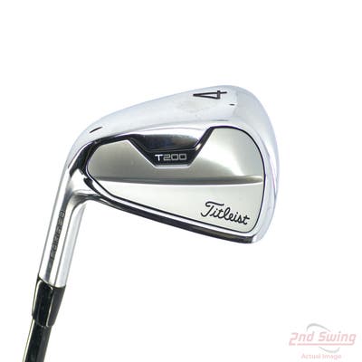 Titleist 2021 T200 Utility Utility Iron 4 Utility Project X HZRDUS Smoke Black RDX 90 Graphite Stiff Left Handed 39.0in