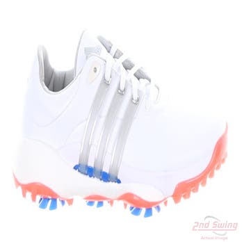 New Womens Golf Shoe Adidas TOUR360 22 6 White/Red MSRP $200 GV7248